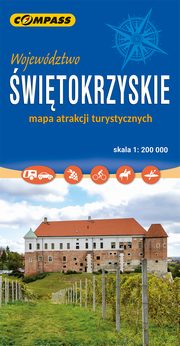 Wojewdztwo witokrzyskie mapa atrakcji turystycznych 1:200 000, 