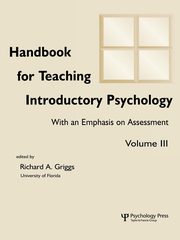 ksiazka tytu: Handbook for Teaching Introductory Psychology autor: 