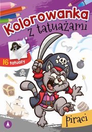 Kolorowanka z tatuaami Piraci, Wydawnictwo Skrzat