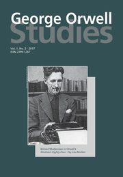 George Orwell Studies Vol.1 No.2, 