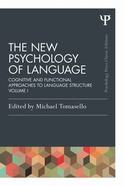 The New Psychology of Language, 