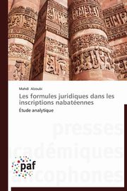 Les formules juridiques dans les inscriptions nabatennes, ALZOUBI-M