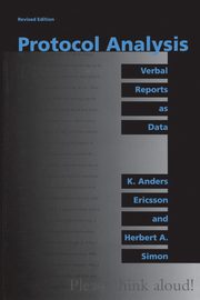 ksiazka tytu: Protocol Analysis, revised edition autor: Ericsson K. Anders