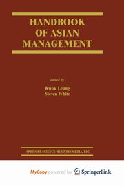 Handbook of Asian Management, 