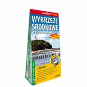 Wybrzee rodkowe cz zachodnia laminowana mapa turystyczna 1:50 000, 