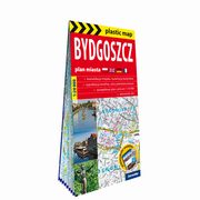 Bydgoszcz papierowy plan miasta 1:20 000, opracowanie zbiorowe