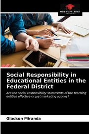Social Responsibility in Educational Entities in the Federal District, Miranda Gladson