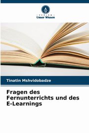 Fragen des Fernunterrichts und des E-Learnings, Mshvidobadze Tinatin