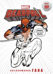 Kolorowanka fana. Marvel Deadpool, 