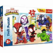 Puzzle 24 Maxi Spidey i przyjaciele, 