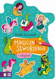 Sodkie kolorowanki Magiczne stworzenia, 