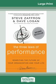 The Three Laws of Performance, Zaffron Steve