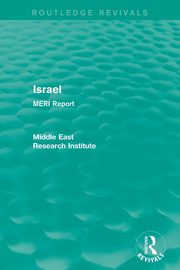 Israel (Routledge Revival), Middle East Research Institute