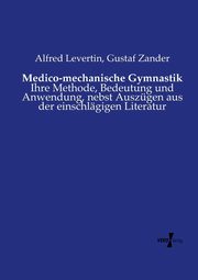 Medico-mechanische Gymnastik, Levertin Alfred
