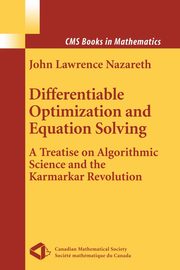 Differentiable Optimization and Equation Solving, Nazareth John
