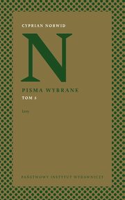 Pisma wybrane Tom 5 Listy, Norwid Cyprian Kamil