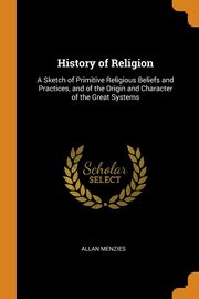 ksiazka tytu: History of Religion autor: Menzies Allan