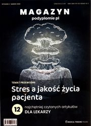 ksiazka tytu: Magazyn podyplomie.pl Stres a jako ycia pacjenta autor: 