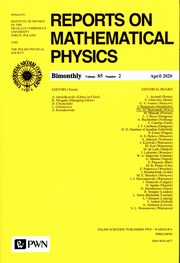 Report On Mathematical Physics 85/2 - Polska, Praca zbiorowa