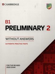 B1 Preliminary 2 Student's Book without Answers, 