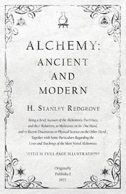 Alchemy, Redgrove H. Stanley