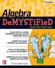 ALGEBRA DEMYSTIFIED 2E, HUETTENMUELLER