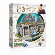 Wrebbit 3D Puzzle Harry Potter Hagrid's Hut 270, 