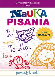 Nauka pisania wiczenia w kaligrafii Cz 1, Guzowska Beata
