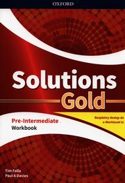 Solutions Gold Pre-Intermediate Workbook z kodem dostpu do wersji cyfrowej e-Workbook, Falla Tim, Davies Paul A.