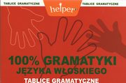 ksiazka tytu: 100% gramatyki jzyka woskiego Tablice gramatyczne Helper autor: Gogolin Anna