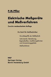 Elektrische Messgerate Und Messverfahren, Pflier Paul Martin