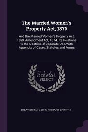 The Married Women's Property Act, 1870, Britain Great