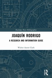 Joaqun Rodrigo, Clark Walter Aaron
