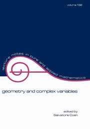 Geometry and Complex Variables, Coen Salvatore