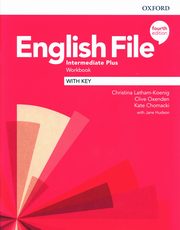 ksiazka tytu: English File 4e Intermediate Plus Workbook with Key autor: Latham-Koenig Christina, Oxenden Clive, Chomacki Kate