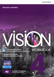 Vision 4 Workbook, Sharman Elizabeth, Duckworth Michael