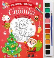 Malowanie farbkami. Choinka, 