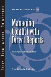 Managing Conflict with Direct Reports, Popejoy Barbara
