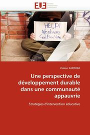 Une perspective de dveloppement durable dans une communaut appauvrie, KARWERA-V