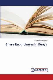 Share Repurchases in Kenya, Wanjiru Kairu Esther
