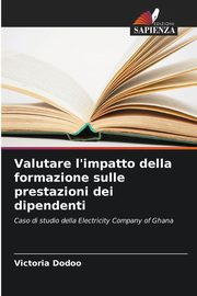 Valutare l'impatto della formazione sulle prestazioni dei dipendenti, Dodoo Victoria