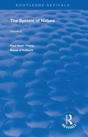 The System of Nature, Thiery Paul Henri
