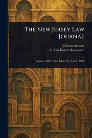 The New Jersey Law Journal, Various