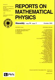 Reports On Mathematical Physics 86/2 - Polska, 