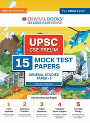 Oswaal UPSC CSE Prelims 15 Mock Test Papers General Studies Paper-1 | For 2024 Exam, , Oswaal Editorial Board