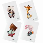 Zeszyt CUTE A4 kratka 60K 80g PP 4 sztuki mix, 