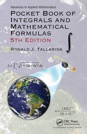 Pocket Book of Integrals and Mathematical Formulas, Tallarida Ronald J.