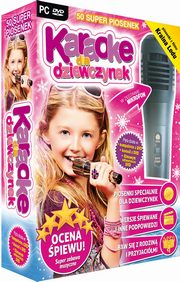 Karaoke Dla Dziewczynek (nowa edycja) z mikrofonem (PC-DVD), 