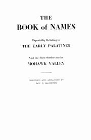 Book of Names, MacWethy Lou D.