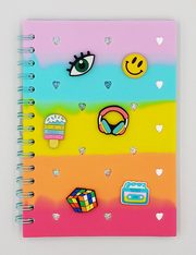 Notatnik 80 kartek w kratk z wpinkami Multicolor, 
